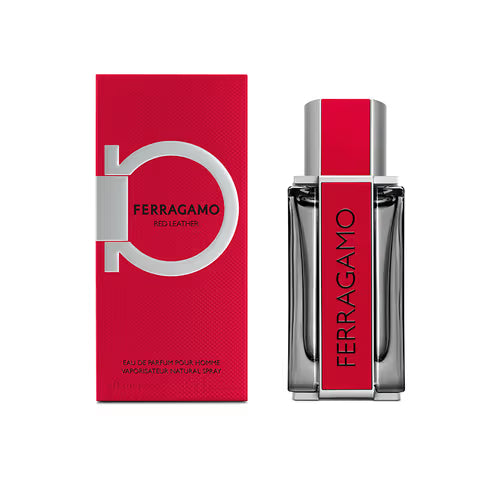 Salvatore Ferragamo Red Leather Eau De Parfum For Men – 100ml