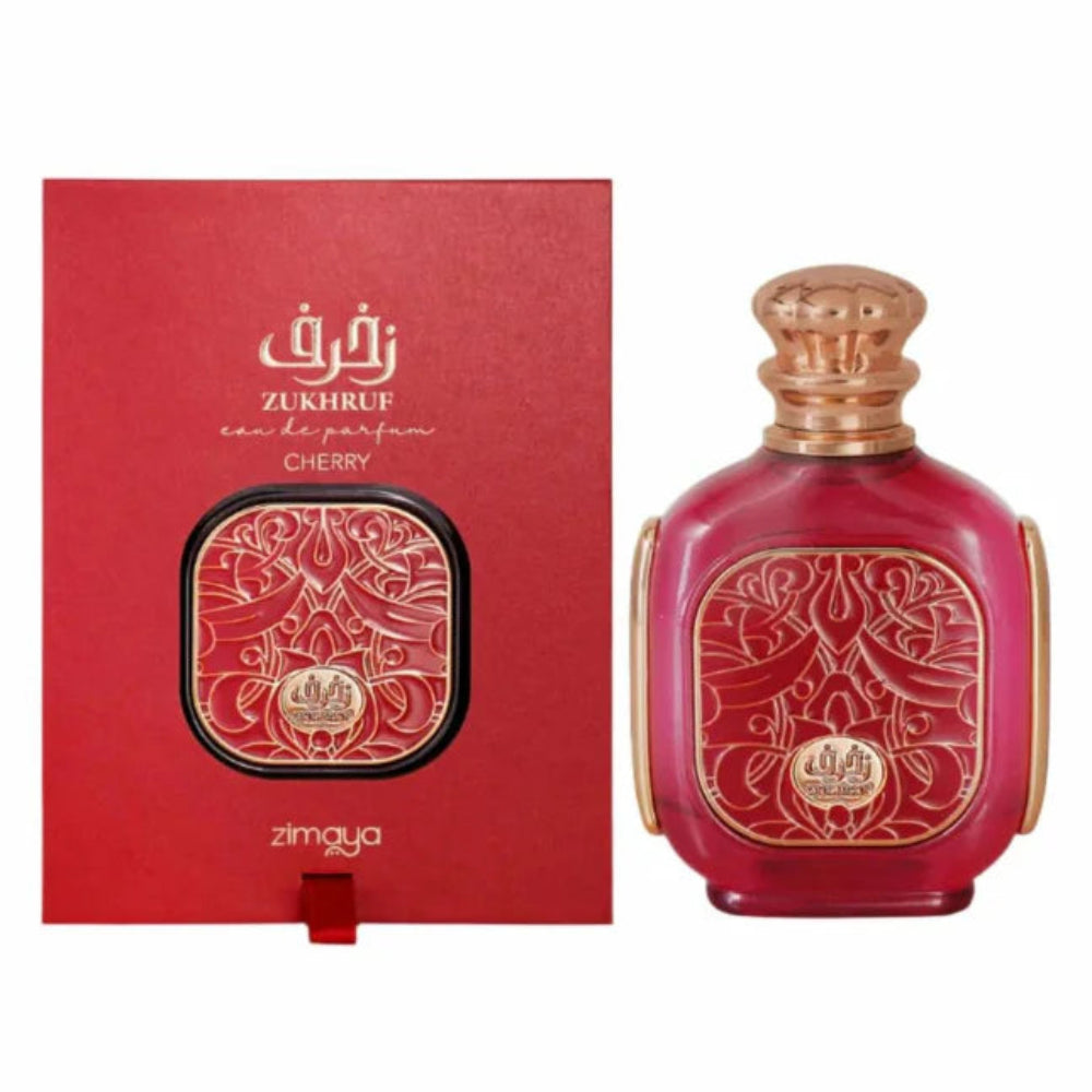 Zimaya Zukhruf Cherry Eau De Parfum For Unisex – 100ml