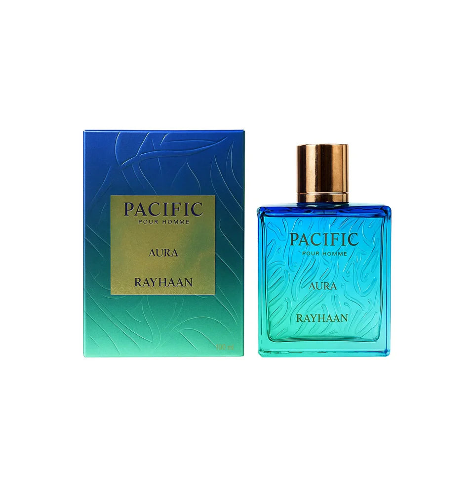 Rayhaan Pacific Aura Eau De Parfum For Men – 100ml