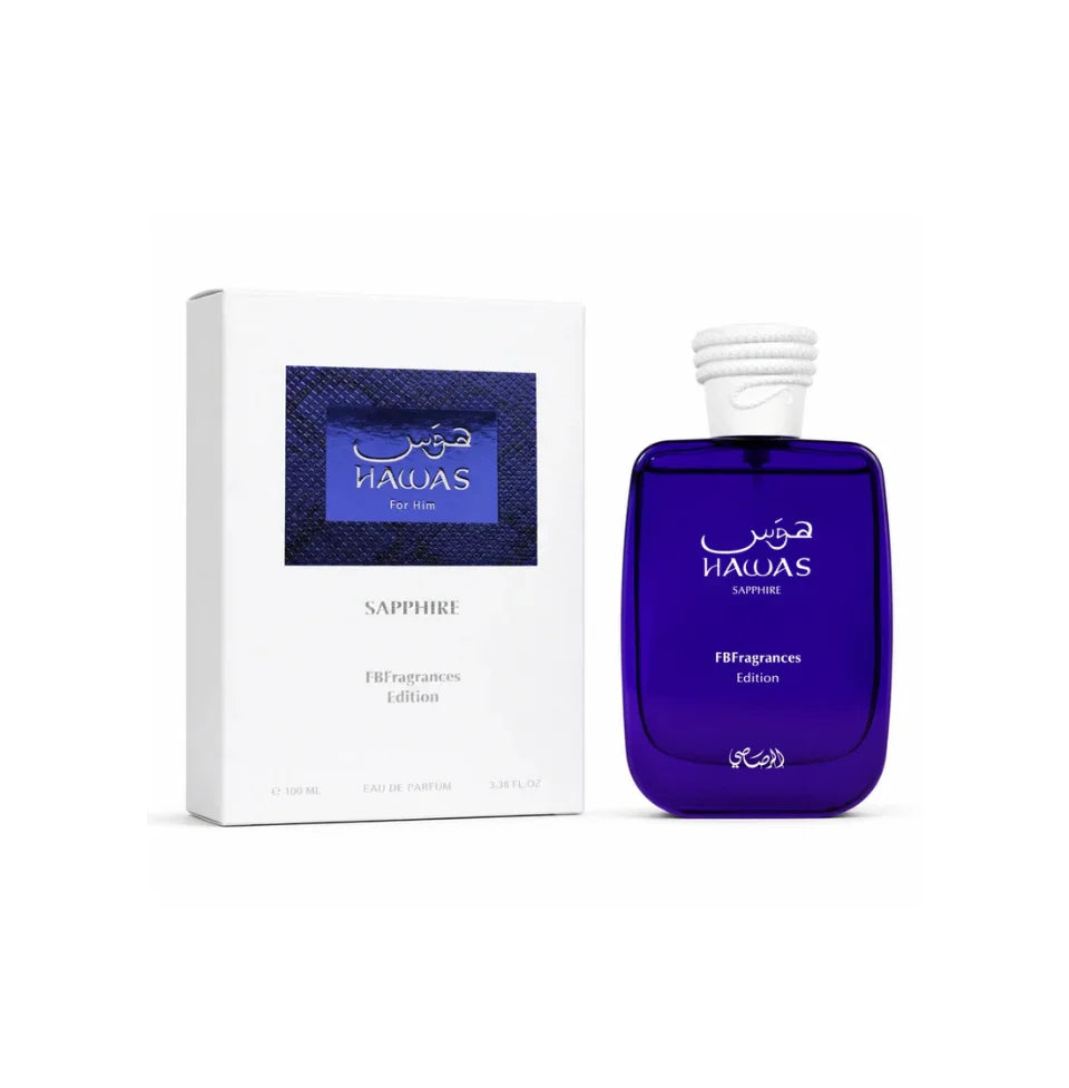 Rasasi Hawas Sapphire Eau De Parfum Unisex – 100ml