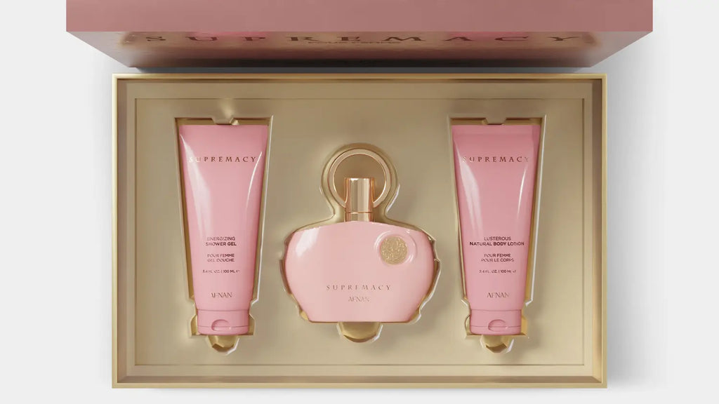Afnan Supremacy Pink Eau de Parfum For Women – Gift Set (100ml + 100ml + 100ml)