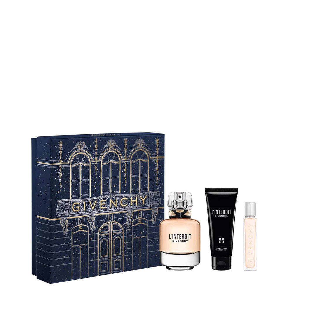 Givenchy L'Interdit Eau De Parfum For Women – Gift Set (80ml + 75ml + 75ml)