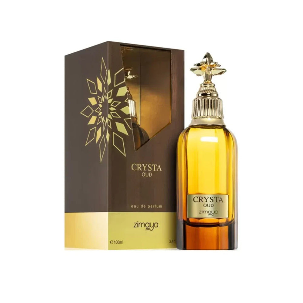 Zimaya Crysta Oud Eau De Parfum For Men – 100ml