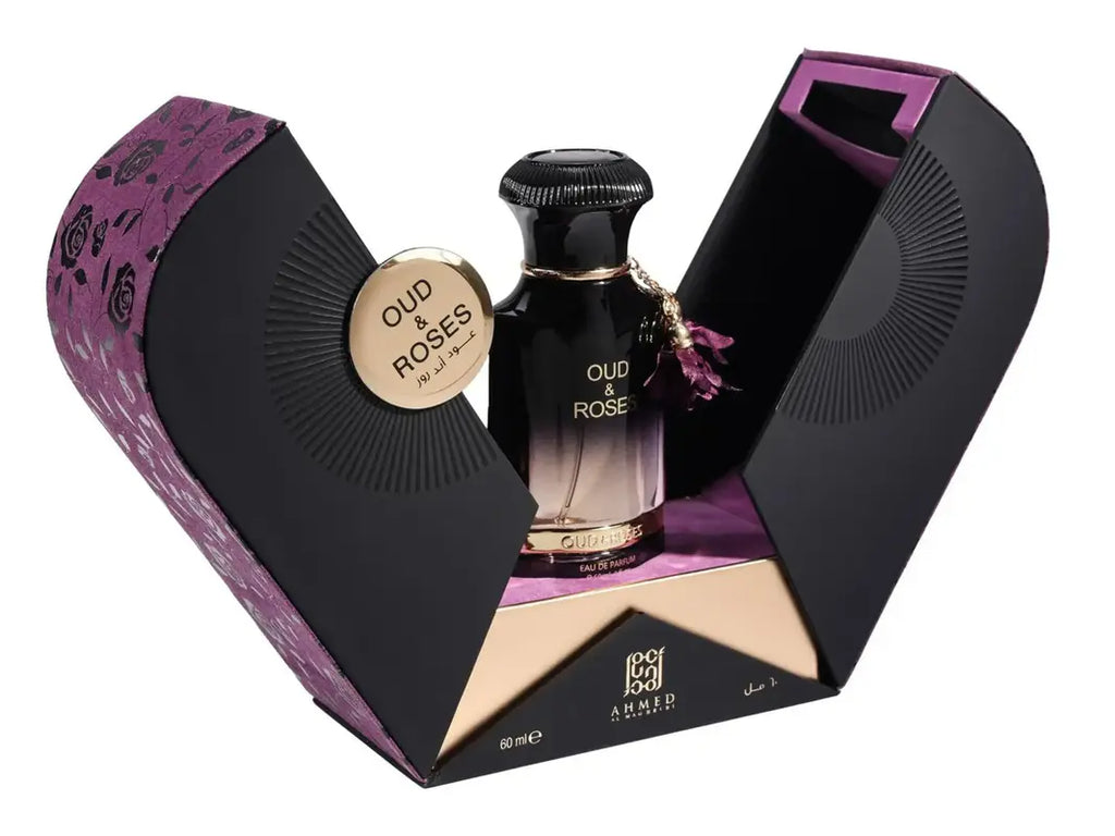 Ahmed Al Maghribi Oud & Roses Extrait Unisex – 60ml