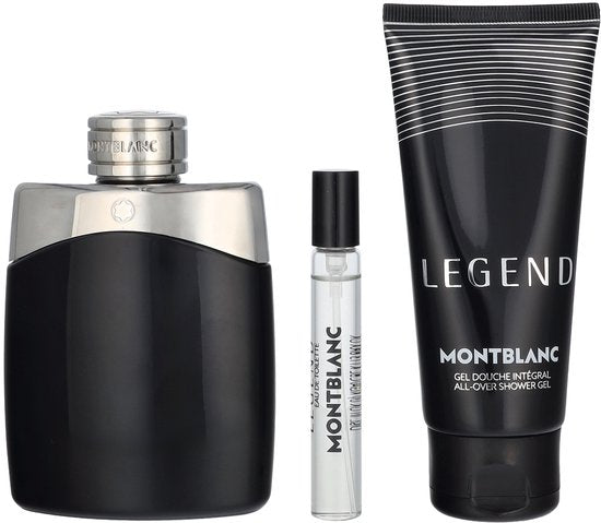 Montblanc Legend Eau de Toilette For Men – Gift Set (100ml + 7.5ml + 100ml SG)