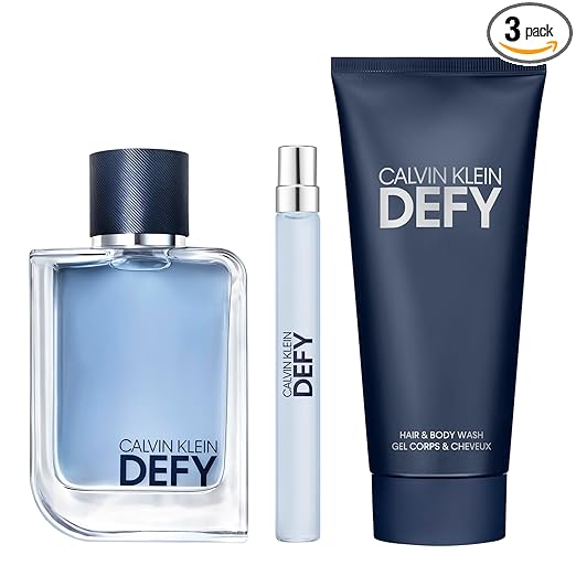 Calvin Klein Defy Eau De Toilette For Men – Gift Set (100ml + 10ml + 100ml)