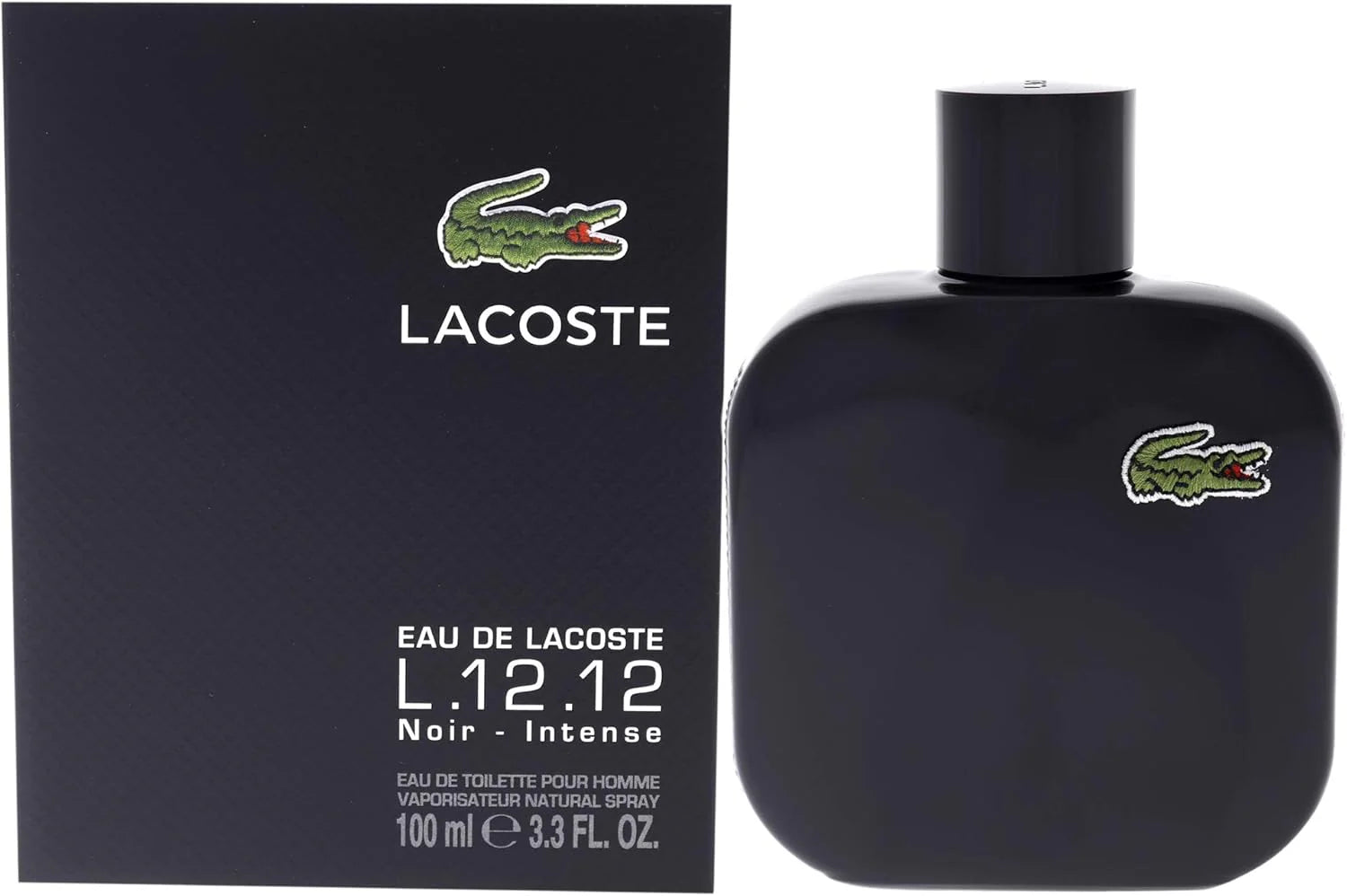 Lacoste Eau de Lacoste L.12.12 Noir Intense Eau De Toilette For Men – 100ml