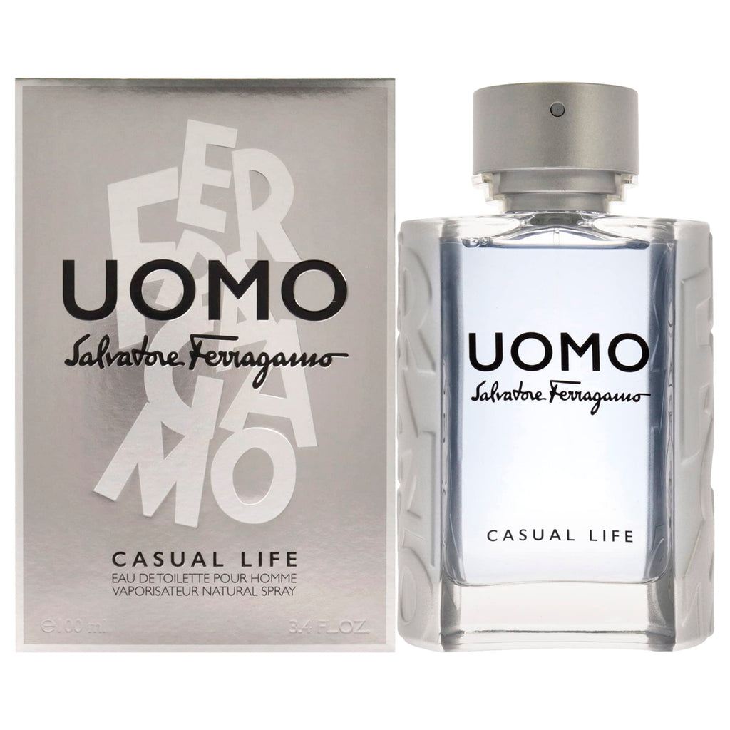 Salvatore Ferragamo Uomo Casual Life Eau De Toilette For Men – 100ml