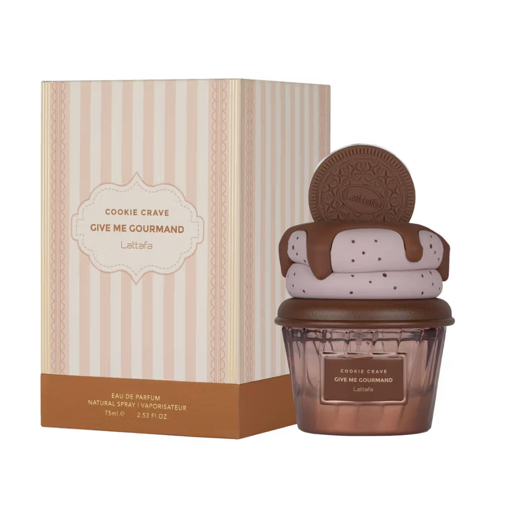 Lattafa Cookie Crave Give Me Gourmand Eau De Parfum For Women – 75ml