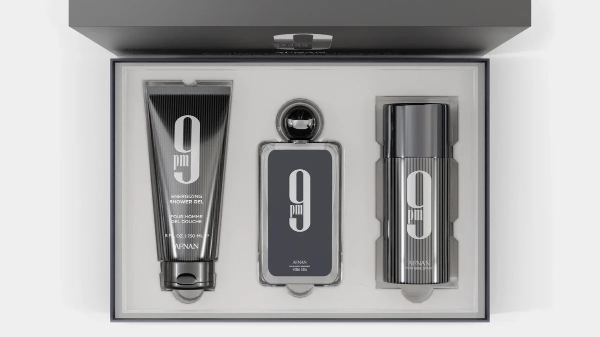 Afnan 9PM Eau de Parfum For Men – Gift Set (100ml + 150ml + 150ml)