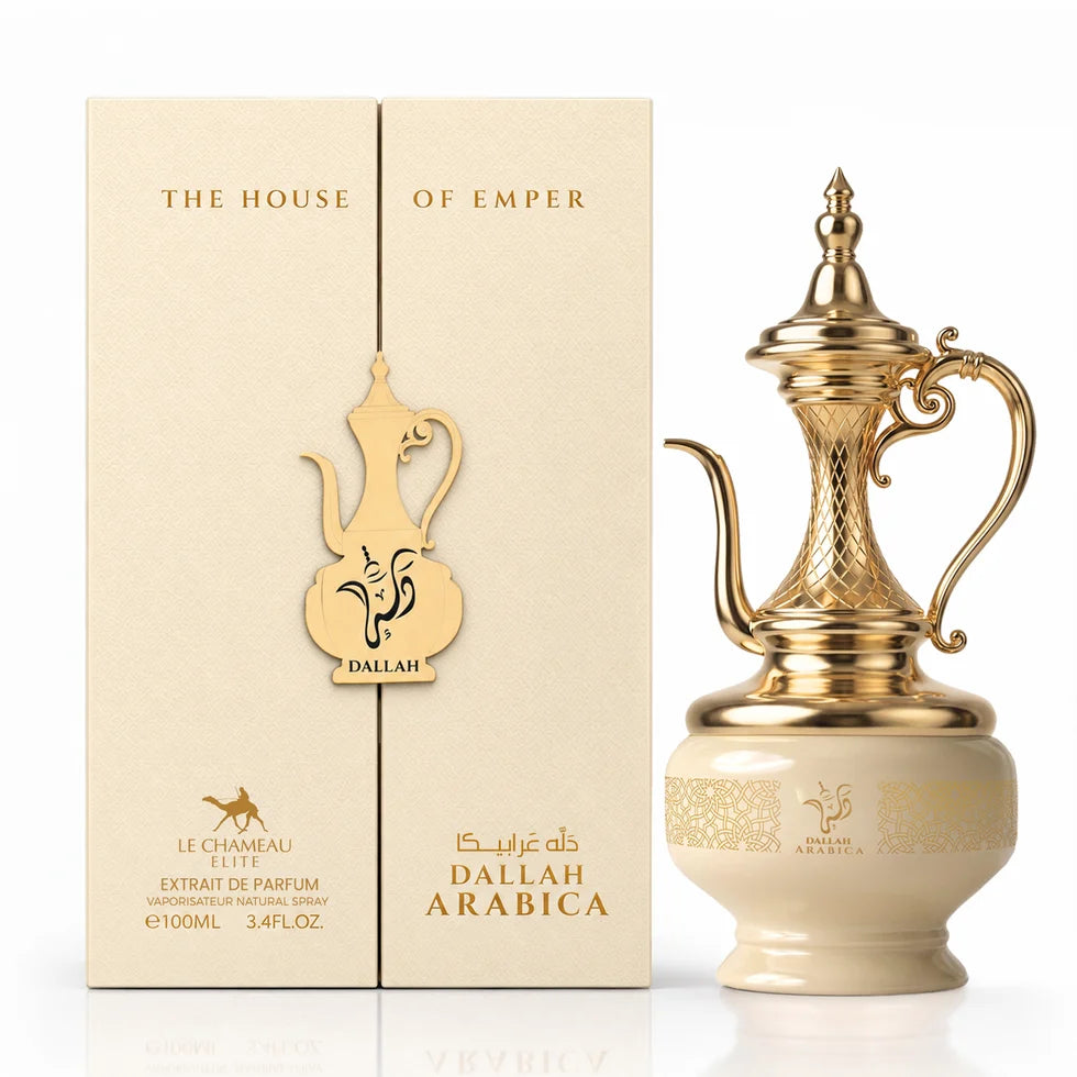 Le Chameau Dallah Arabica 100ml retail packaging box