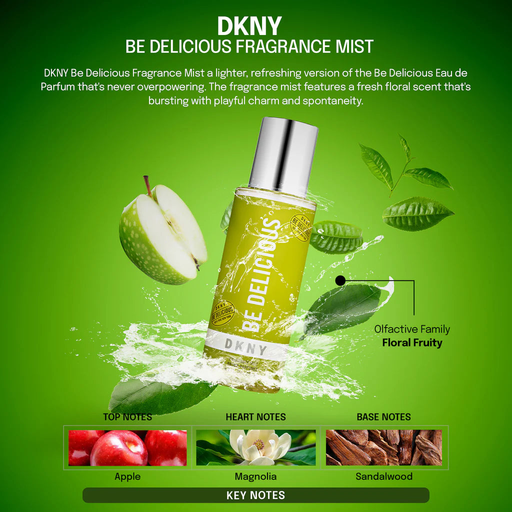 DKNY Be Delicious Fragrance Mist For Her – 250ml