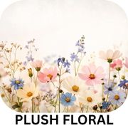 Plush floral