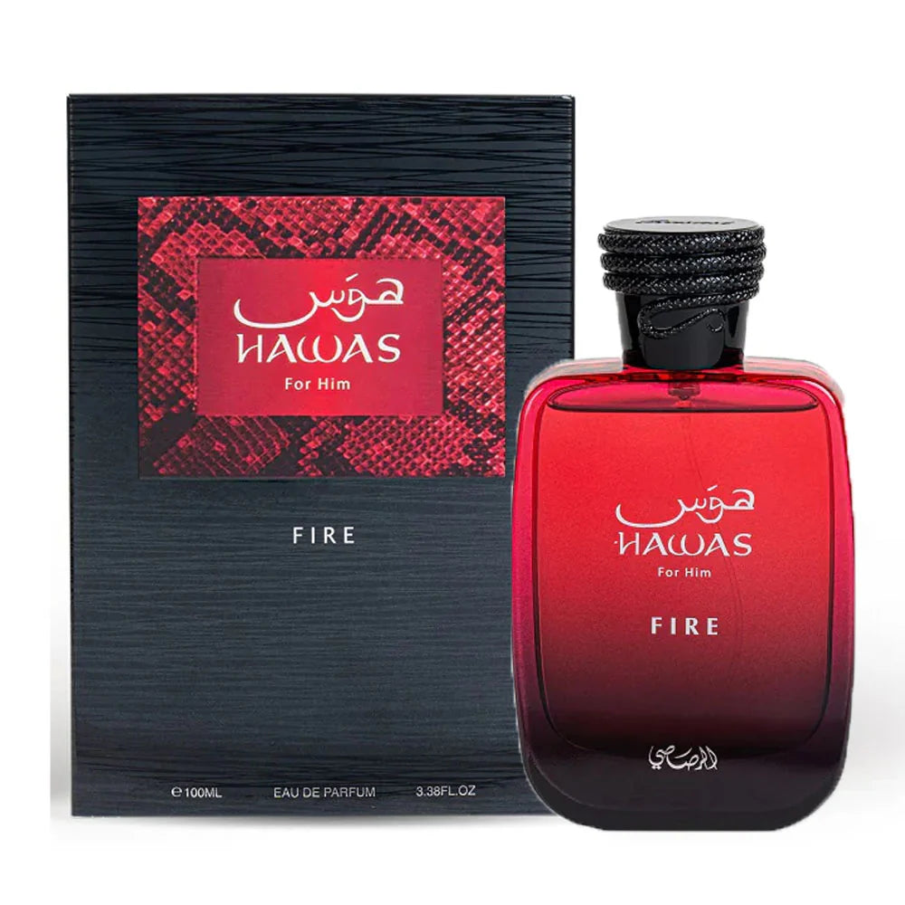 Rasasi Hawas Fire Eau De Parfum For Unisex – 100ml