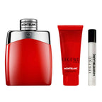 Montblanc Legend Red Eau De Parfum For Men - Gift Set (100ml + 7.5ml + 100ml)