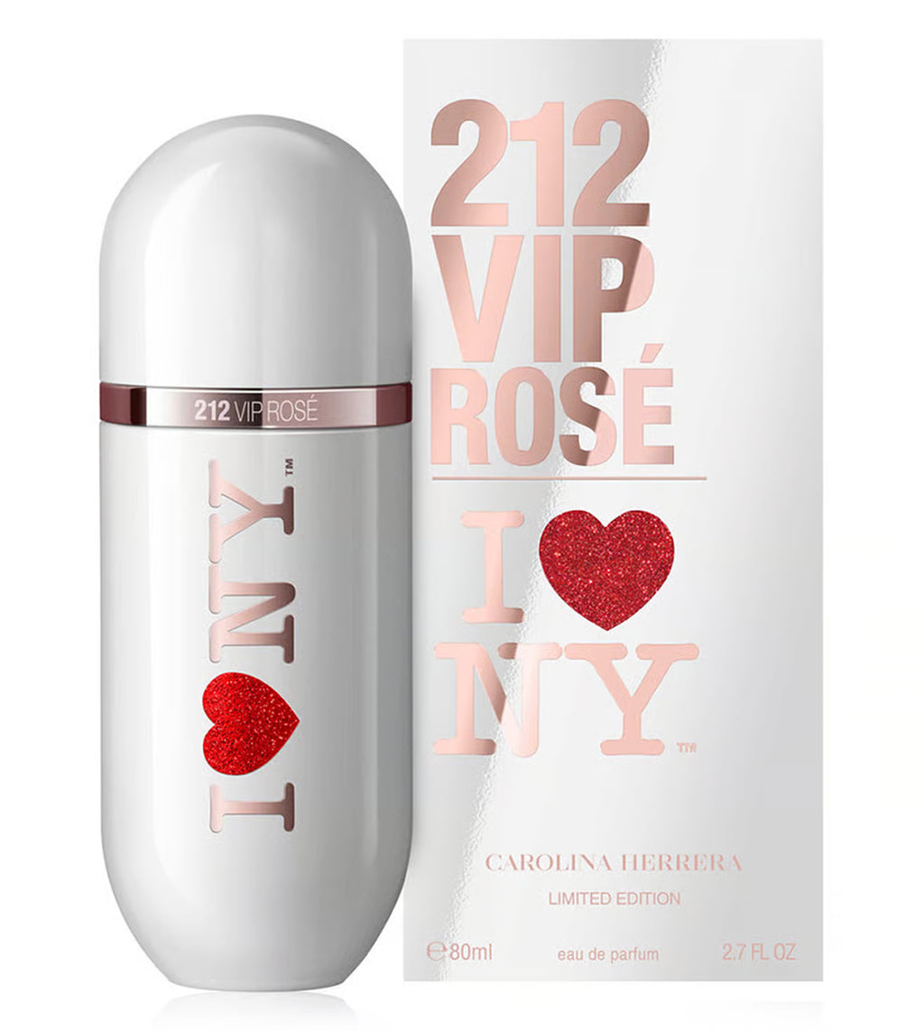 Carolina Herrera 212 VIP Rosé Love NY EDP For Women – 80ml