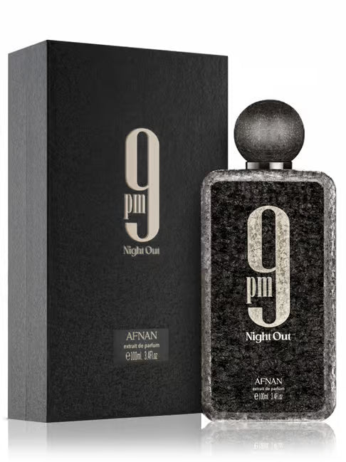 Afnan 9 PM Night Out Extrait De Parfum Unisex – 100ml