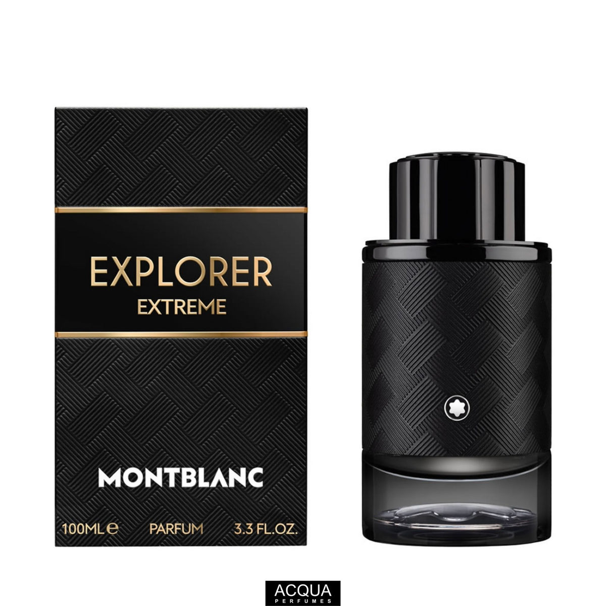 Montblanc Explorer Extreme Parfum for Men 100ml perfume bottle and box