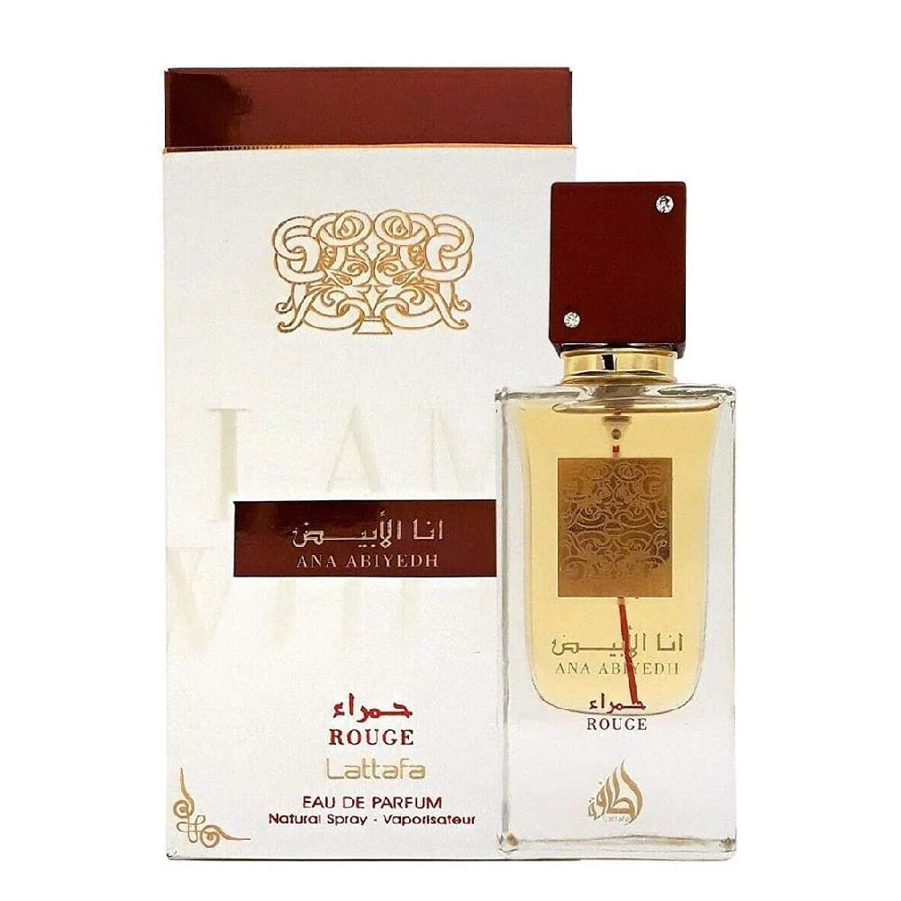 Lattafa Ana Abiyedh Rouge Eau De Parfum For Unisex – 60ml