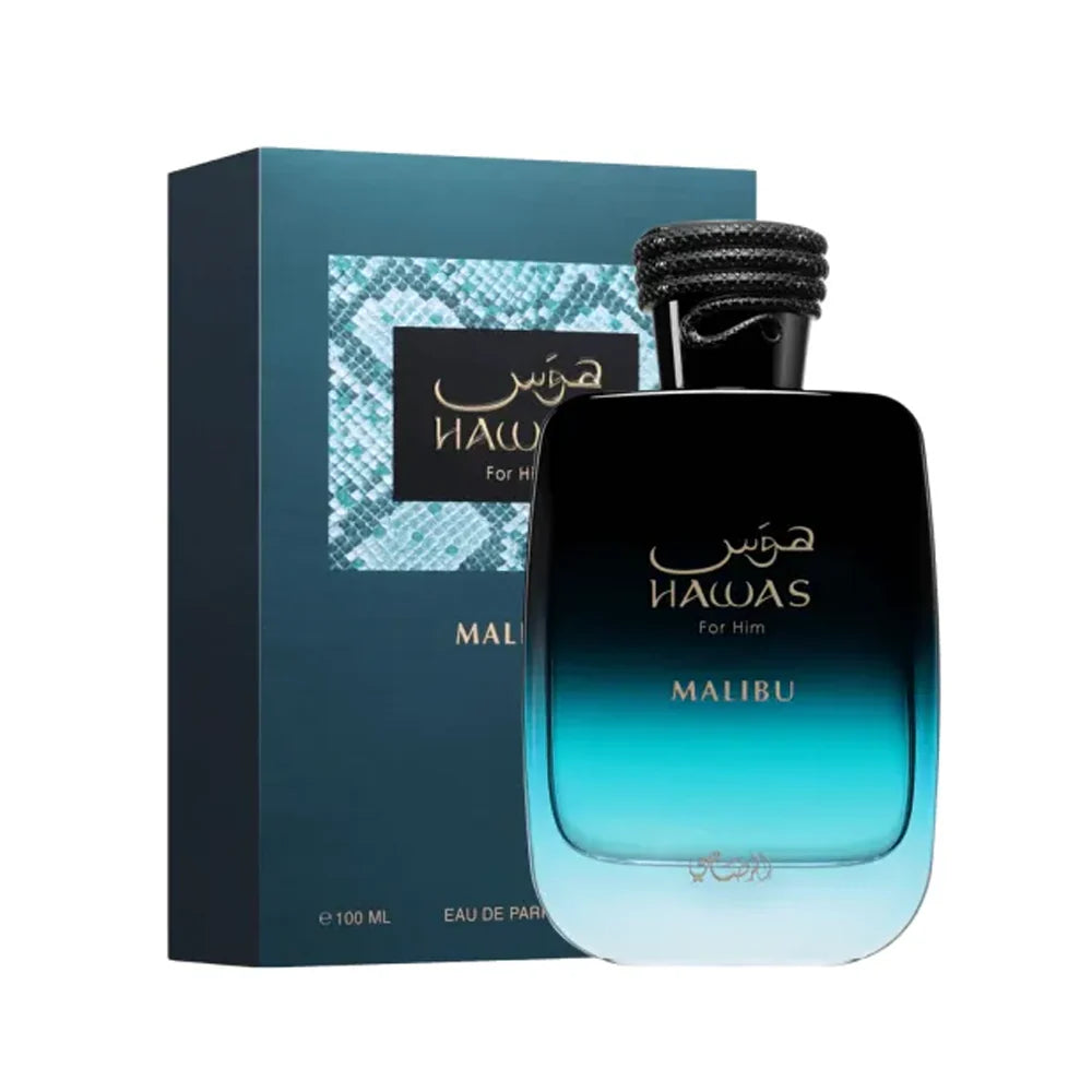 Rasasi Hawas Malibu Eau De Parfum For Unisex – 100ml