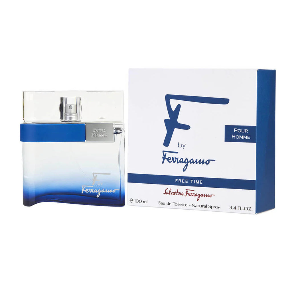 Salvatore Ferragamo F by Ferragamo Free Time Eau De Toilette For Men – 100ml