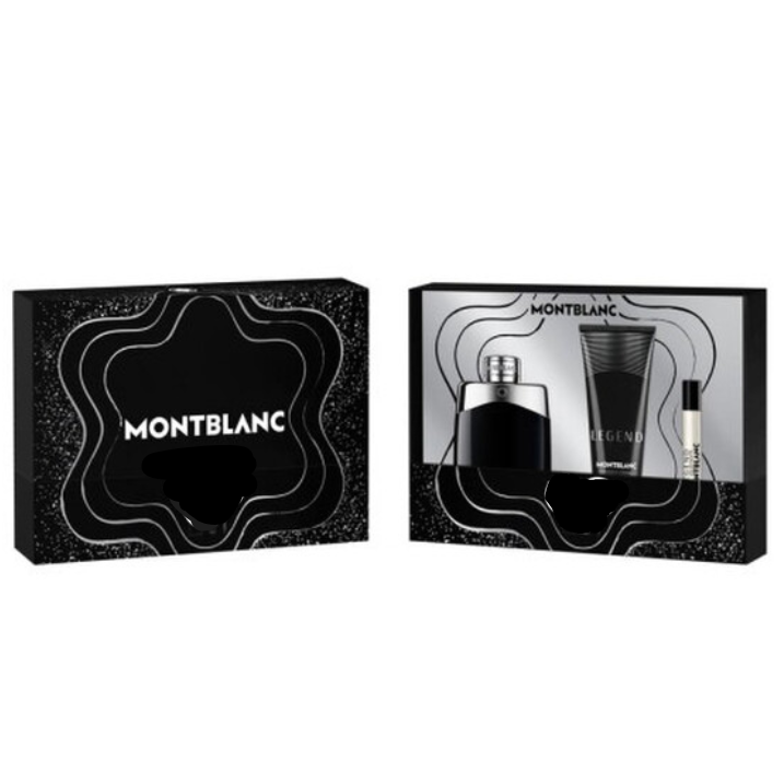 Montblanc Legend Eau de Toilette For Men – Gift Set (100ml + 7.5ml + 100ml SG)