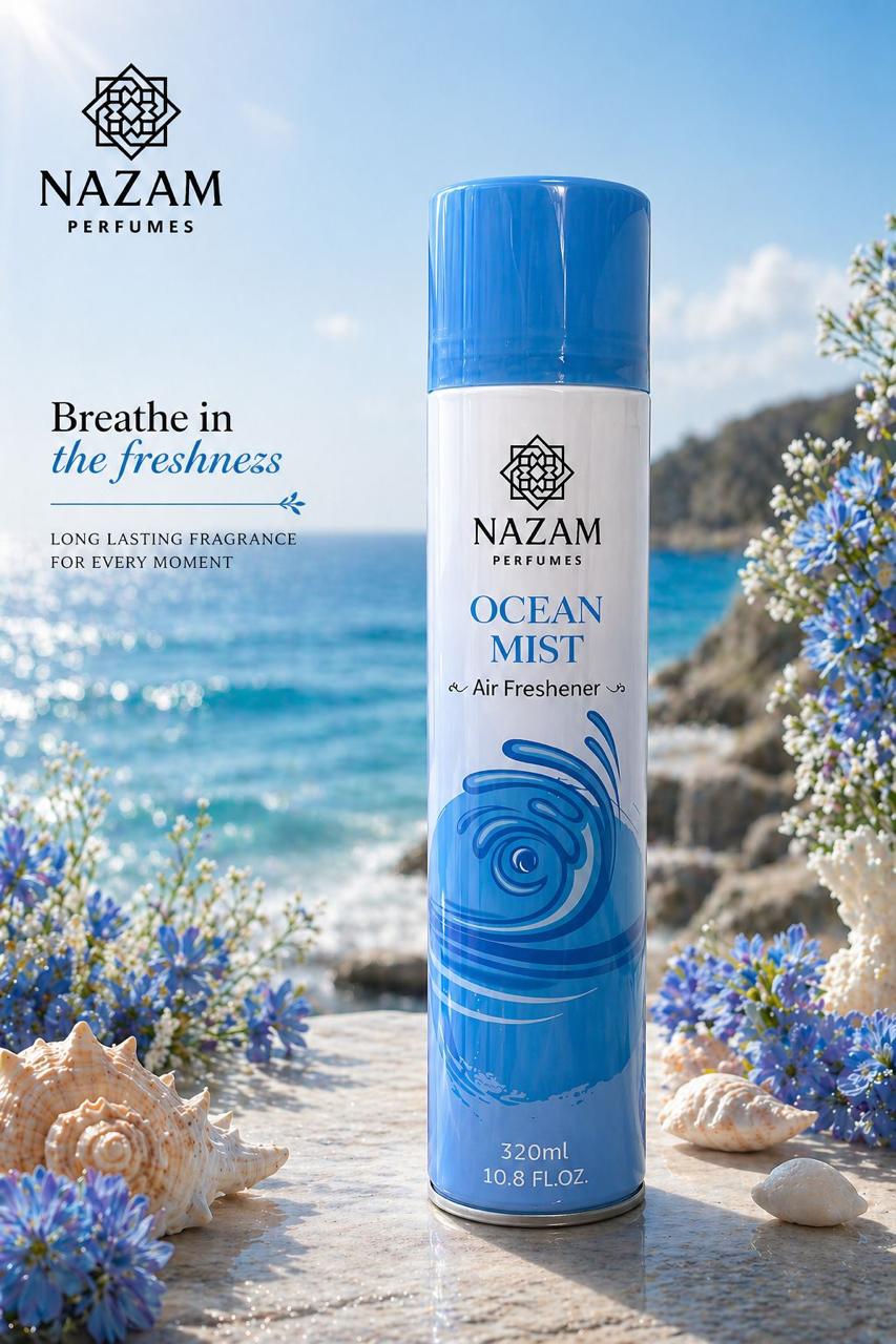 Nazam Perfumes Ocean Mist Air Freshener – 320ml