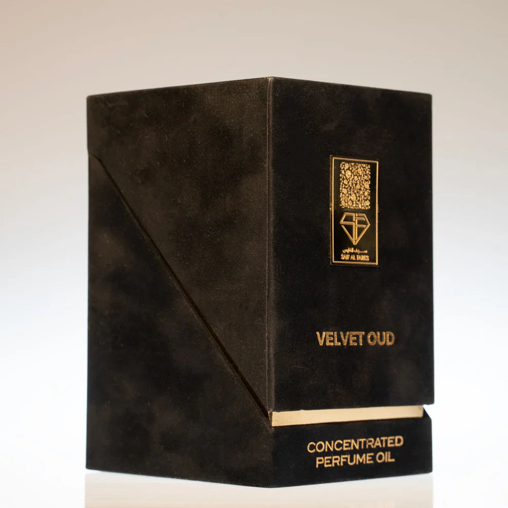 Saif Al Fares Velvet Oud Concentrated Perfume Oil – 20ml Attar