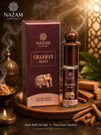 Nazam Perfumes Chandan Bliss Attar Roll On – 6ml