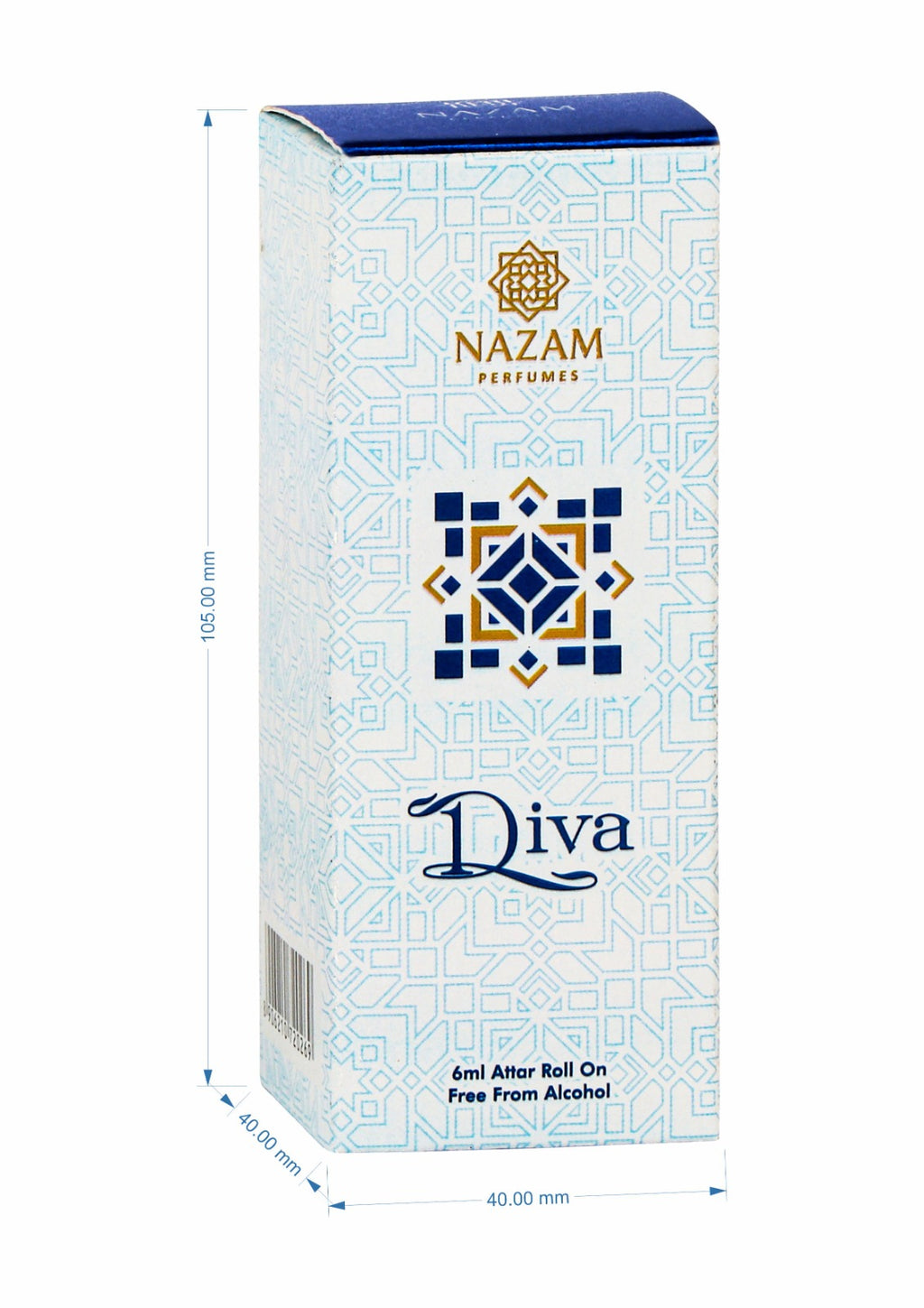 Nazam Perfumes Diva Attar Roll On – 6ml