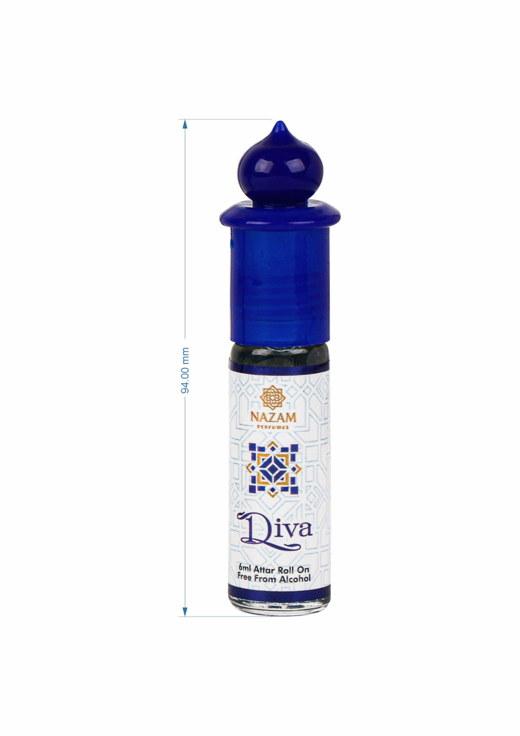 Nazam Perfumes Diva Attar Roll On – 6ml