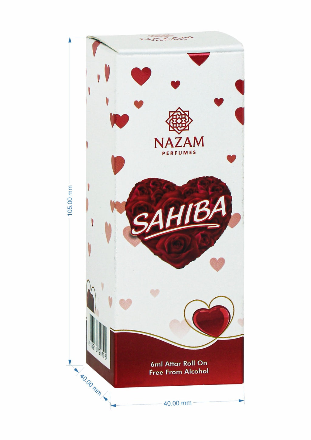 Nazam Perfumes Sahiba Attar Roll On – 6ml