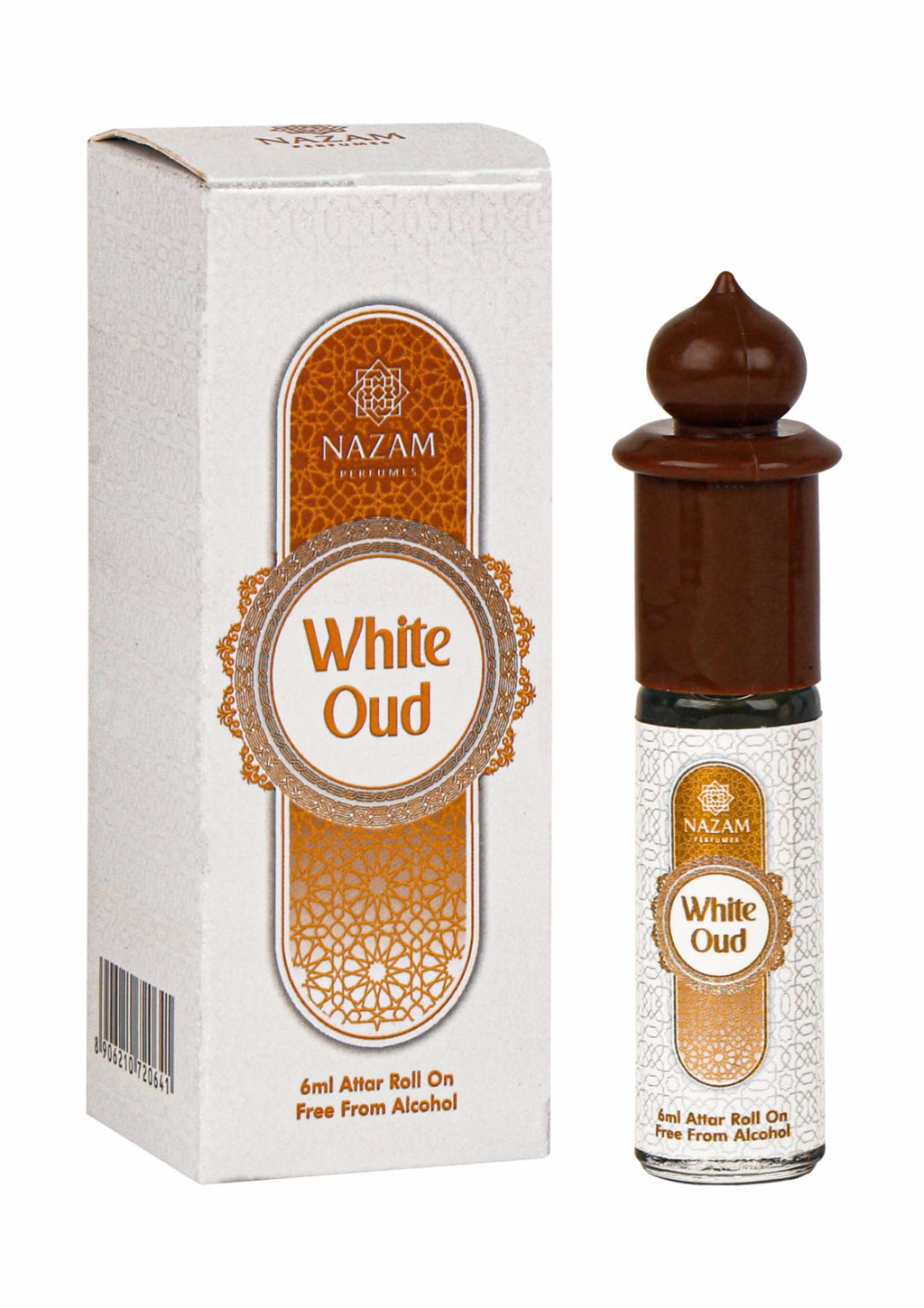 Nazam Perfumes White Oud Attar Roll On – 6ml
