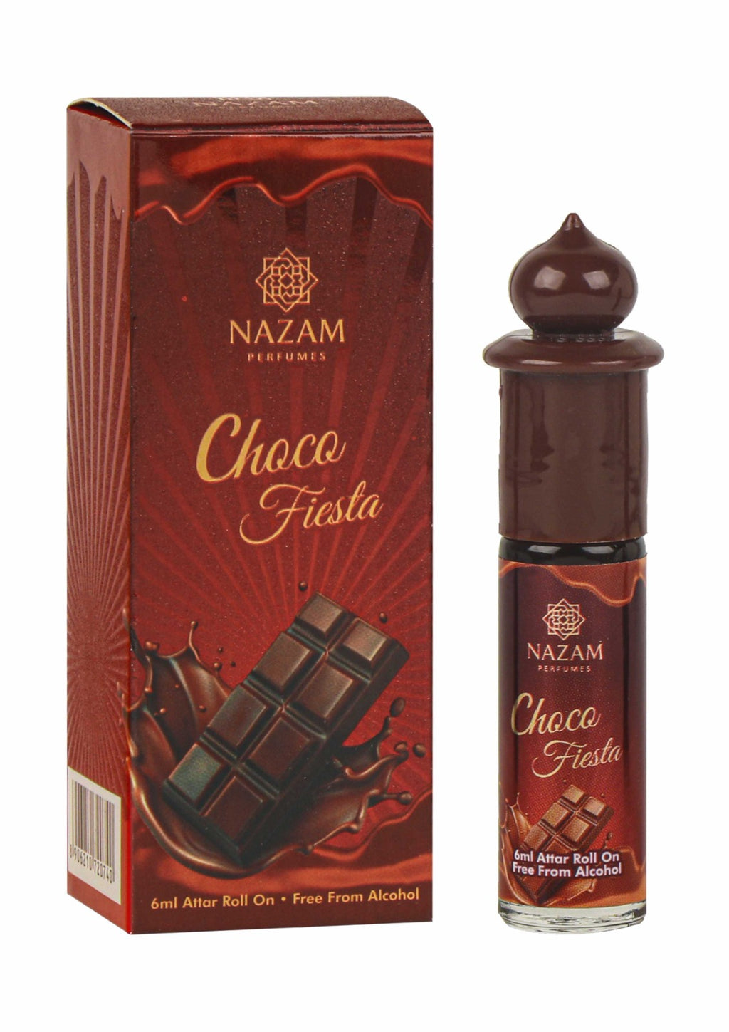 Nazam Perfumes Choco Fiesta Attar Roll On – 6ml