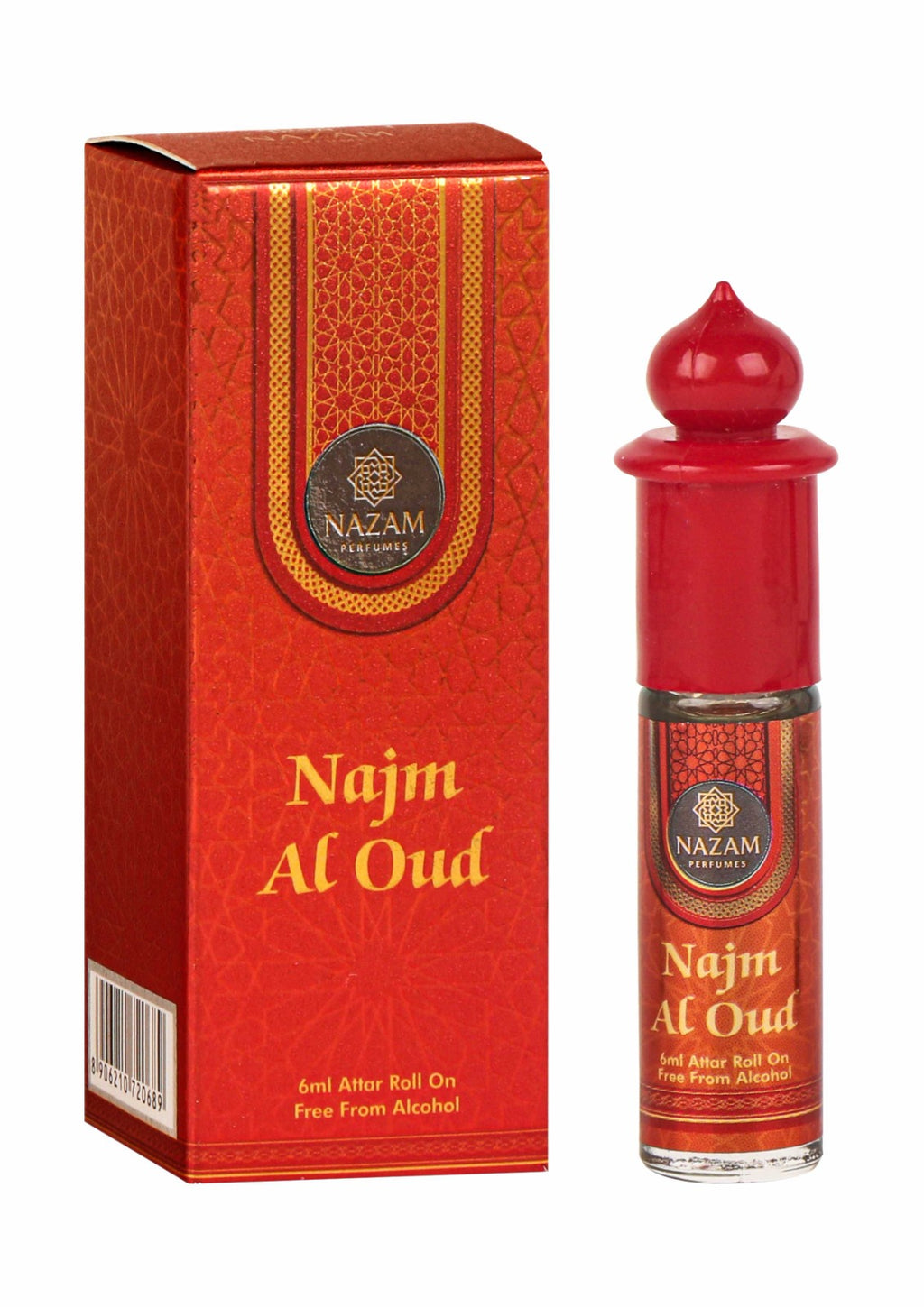 Nazam Perfumes Najm Al Oud Attar Roll On – 6ml
