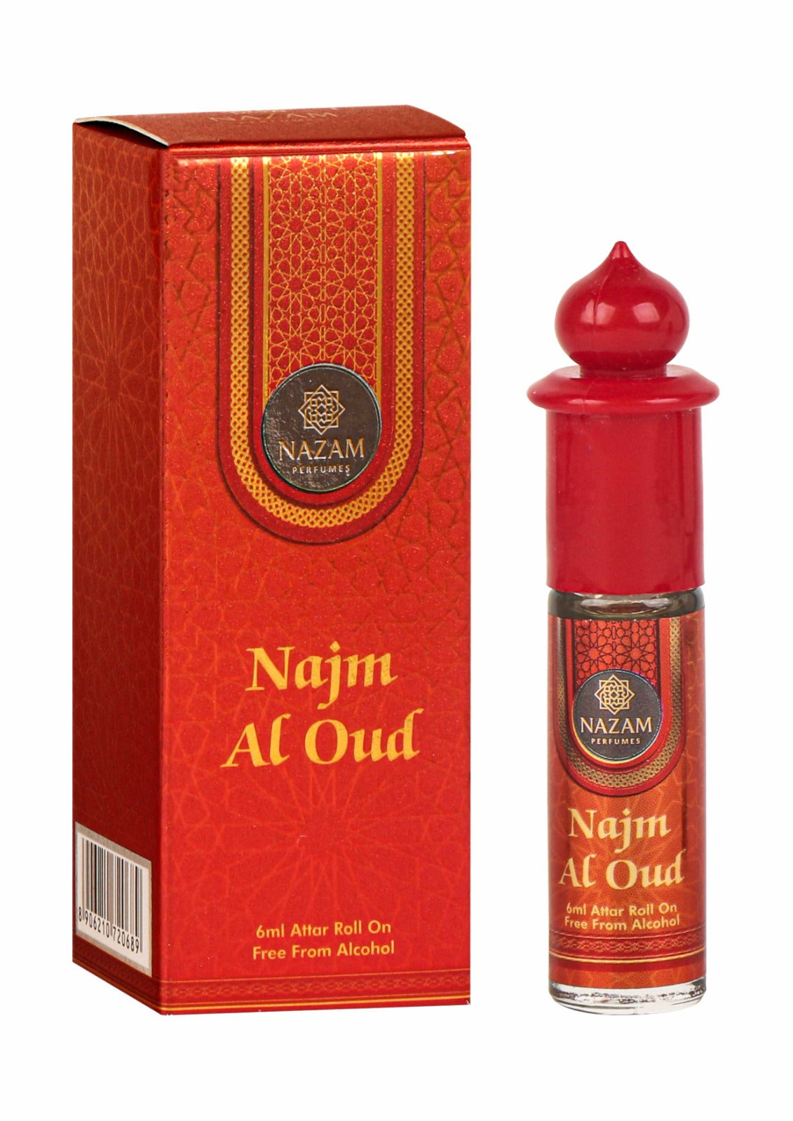 Nazam Perfumes Najm Al Oud Attar Roll On – 6ml