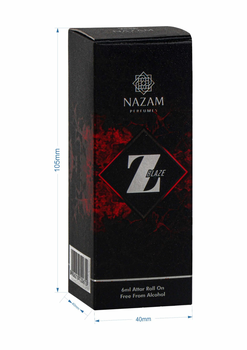 Nazam Perfumes Z Blaze Attar Roll On – 6ml