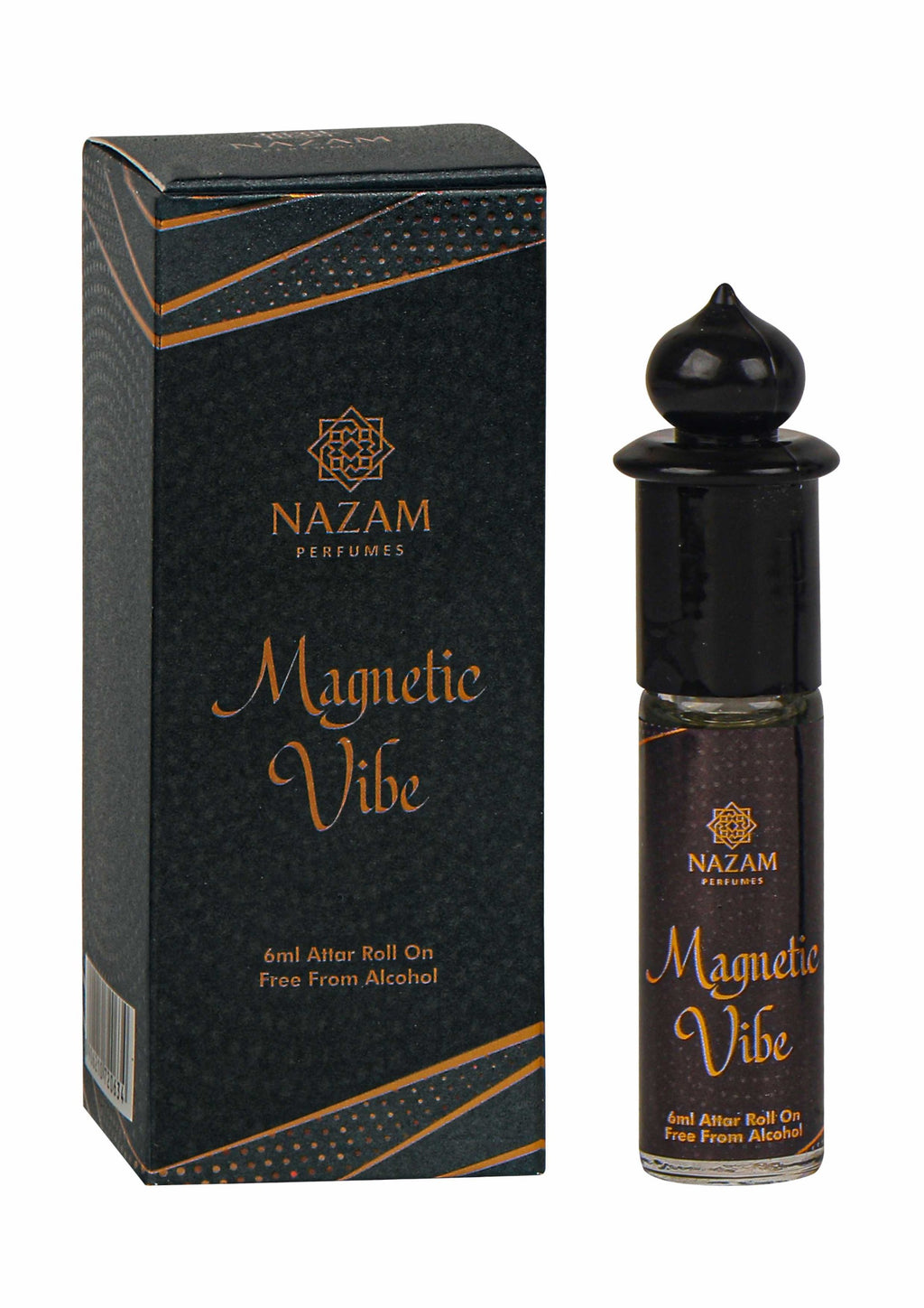 Nazam Perfumes Magnetic Vibe Attar Roll On – 6ml