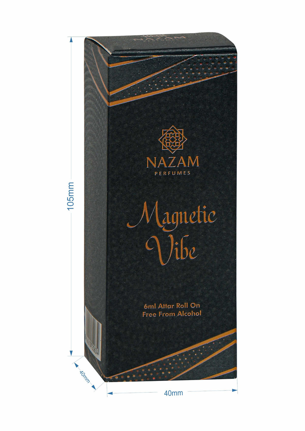 Nazam Perfumes Magnetic Vibe Attar Roll On – 6ml
