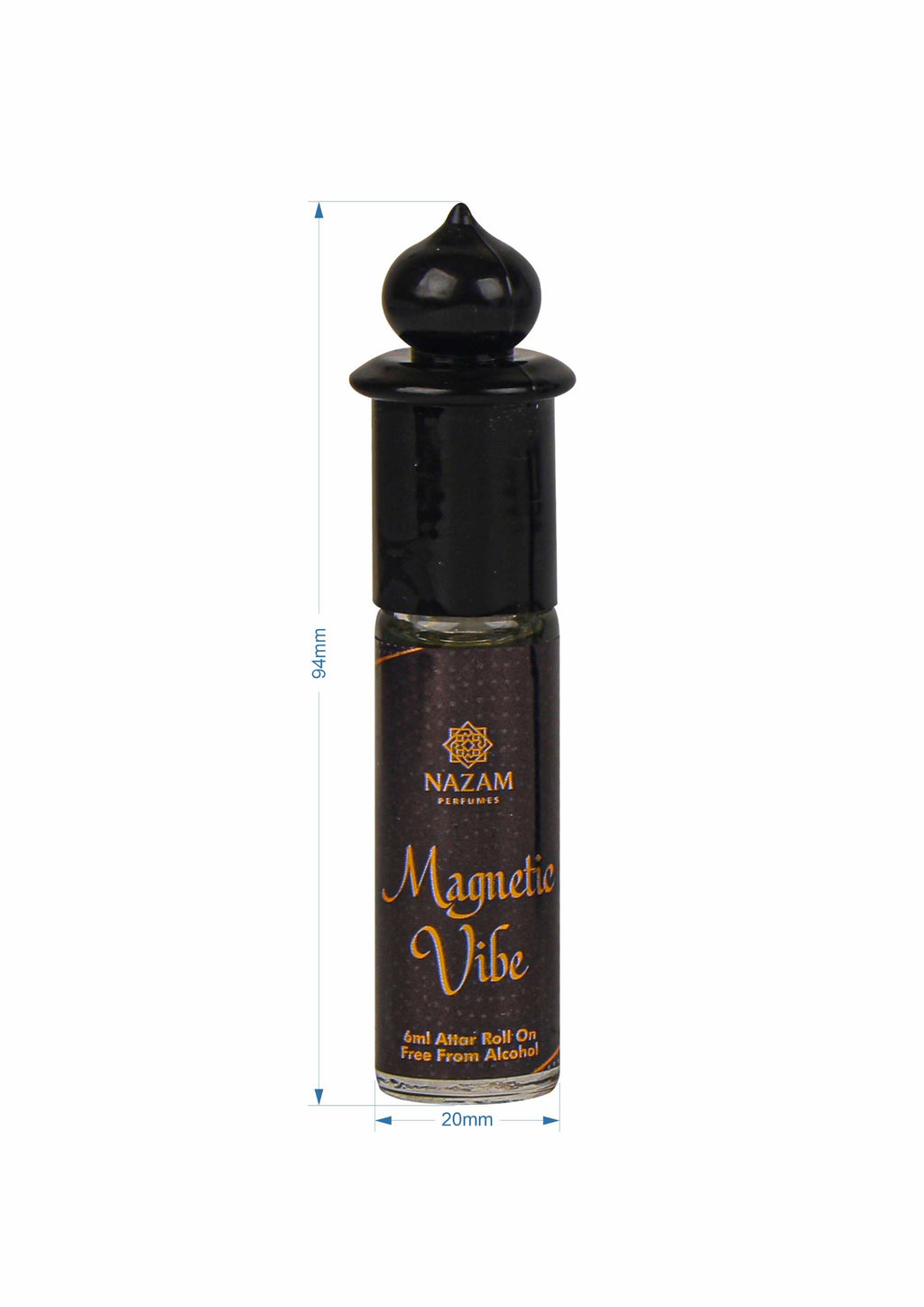 Nazam Perfumes Magnetic Vibe Attar Roll On – 6ml