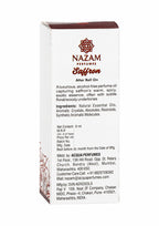 Nazam Perfumes Saffron Attar Roll On – 6ml
