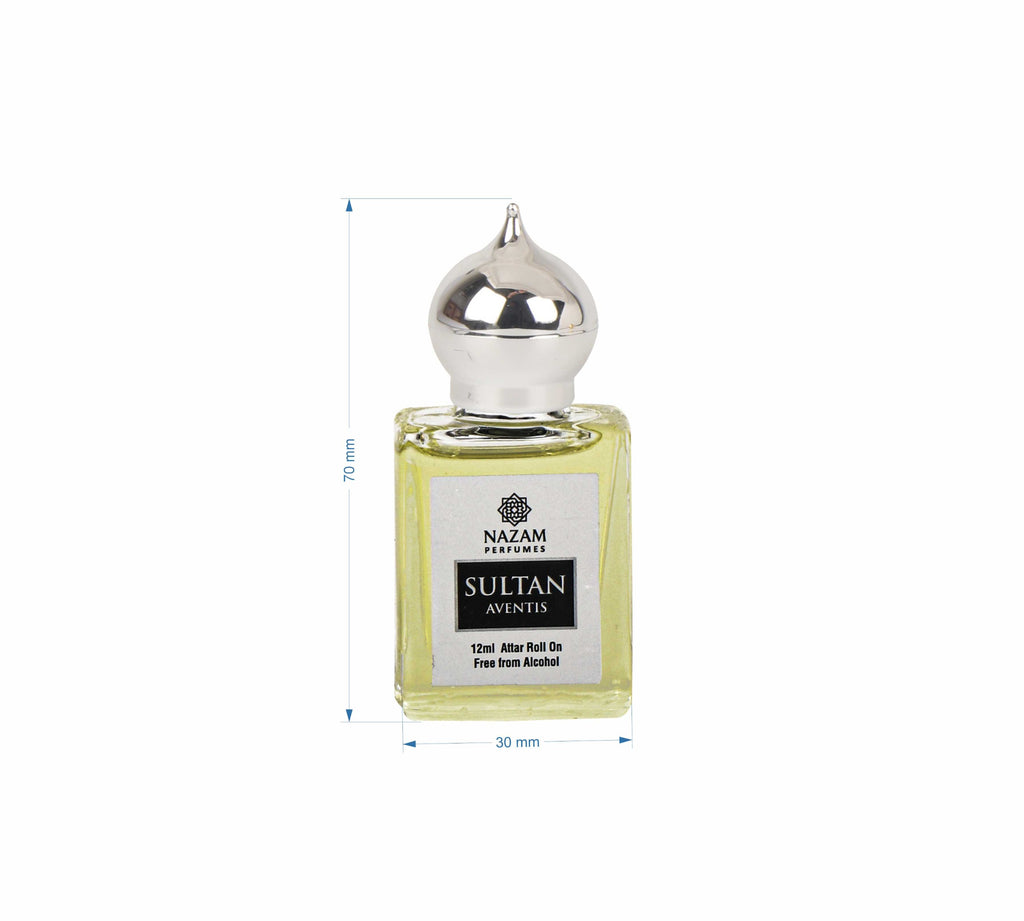 Nazam Perfumes Sultan Aventis Attar Roll On – 12ml