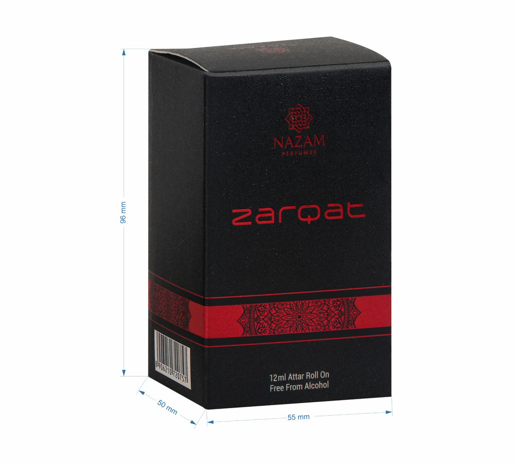 Nazam Perfumes Zarqat Attar Roll On – 12ml