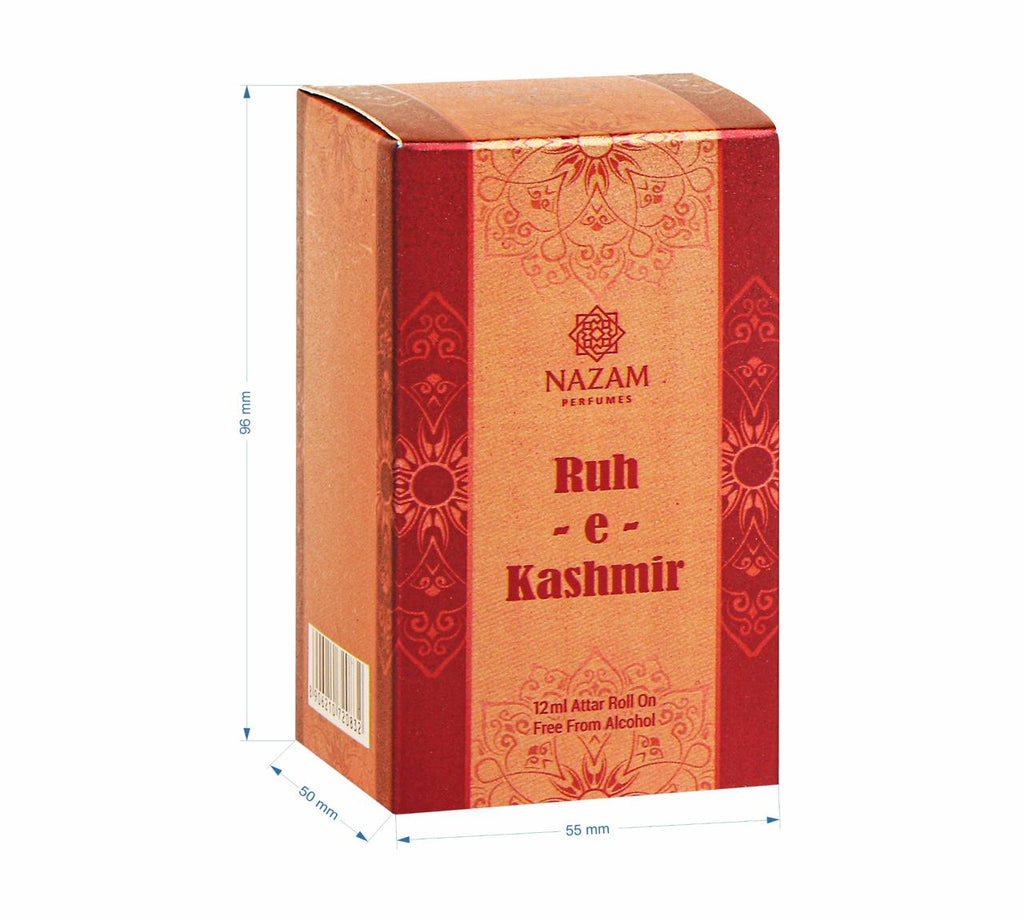 Nazam Perfumes Ruh-e-Kashmir Attar Roll On Unisex – 12ml