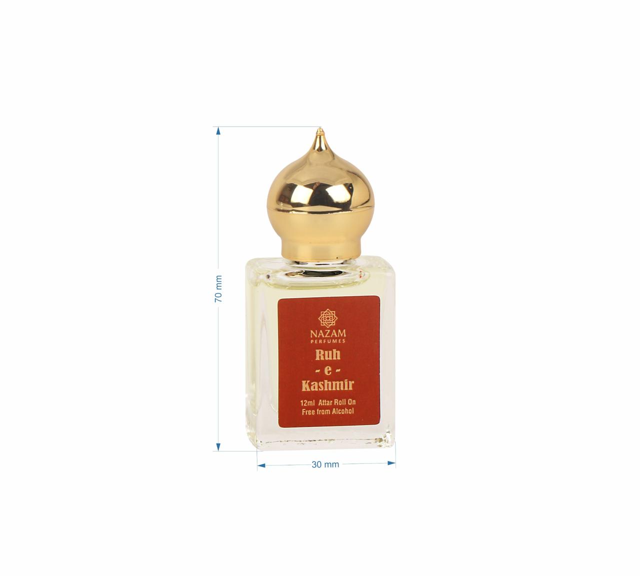 Nazam Perfumes Ruh-e-Kashmir Attar Roll On Unisex – 12ml