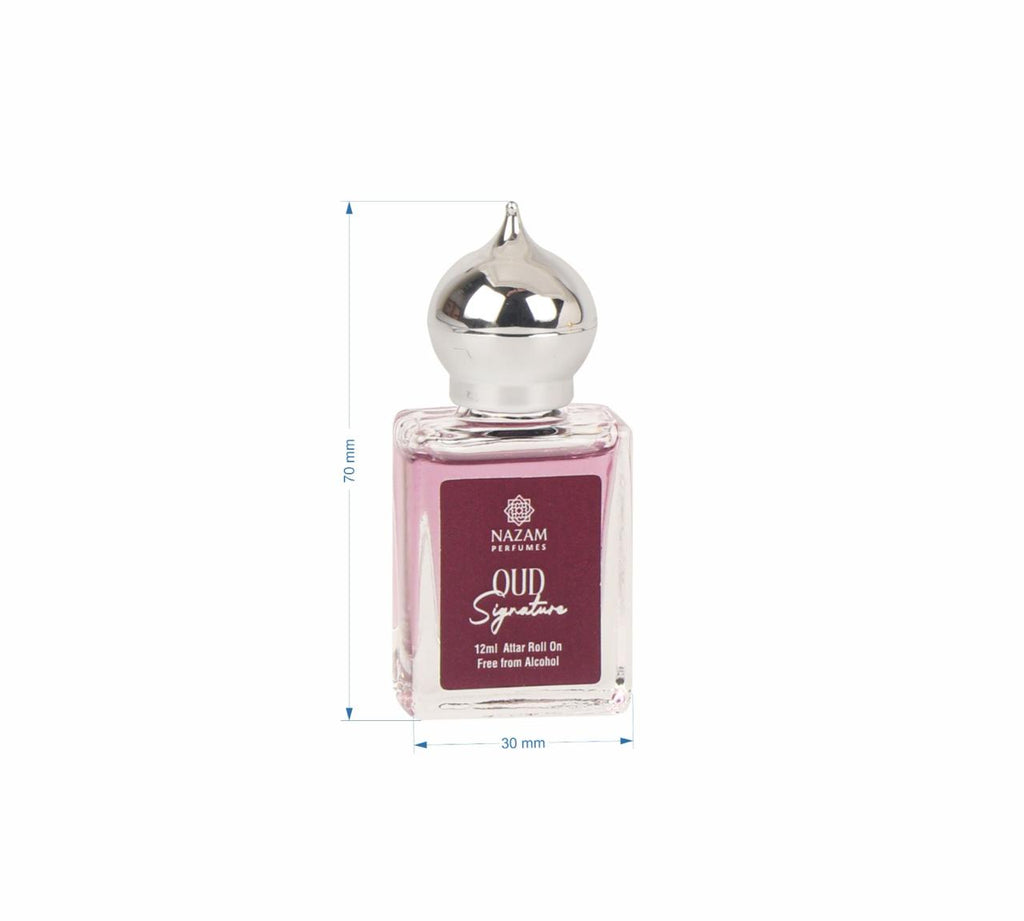 Nazam Perfumes Oud Signature Attar Roll On – 12ml
