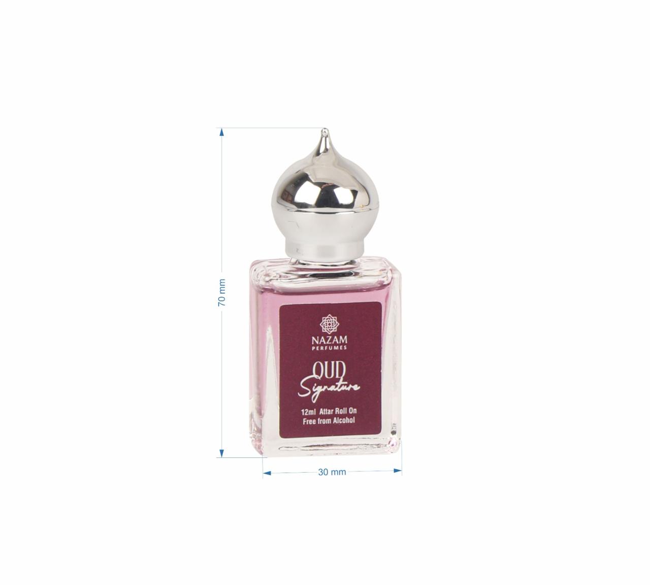 Nazam Perfumes Oud Signature Attar Roll On – 12ml