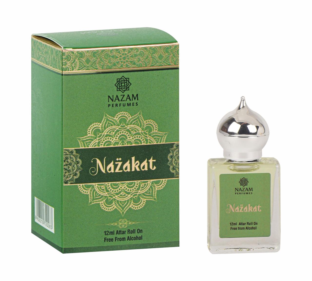 Nazam Perfumes Nazakat Attar Roll On – 12ml