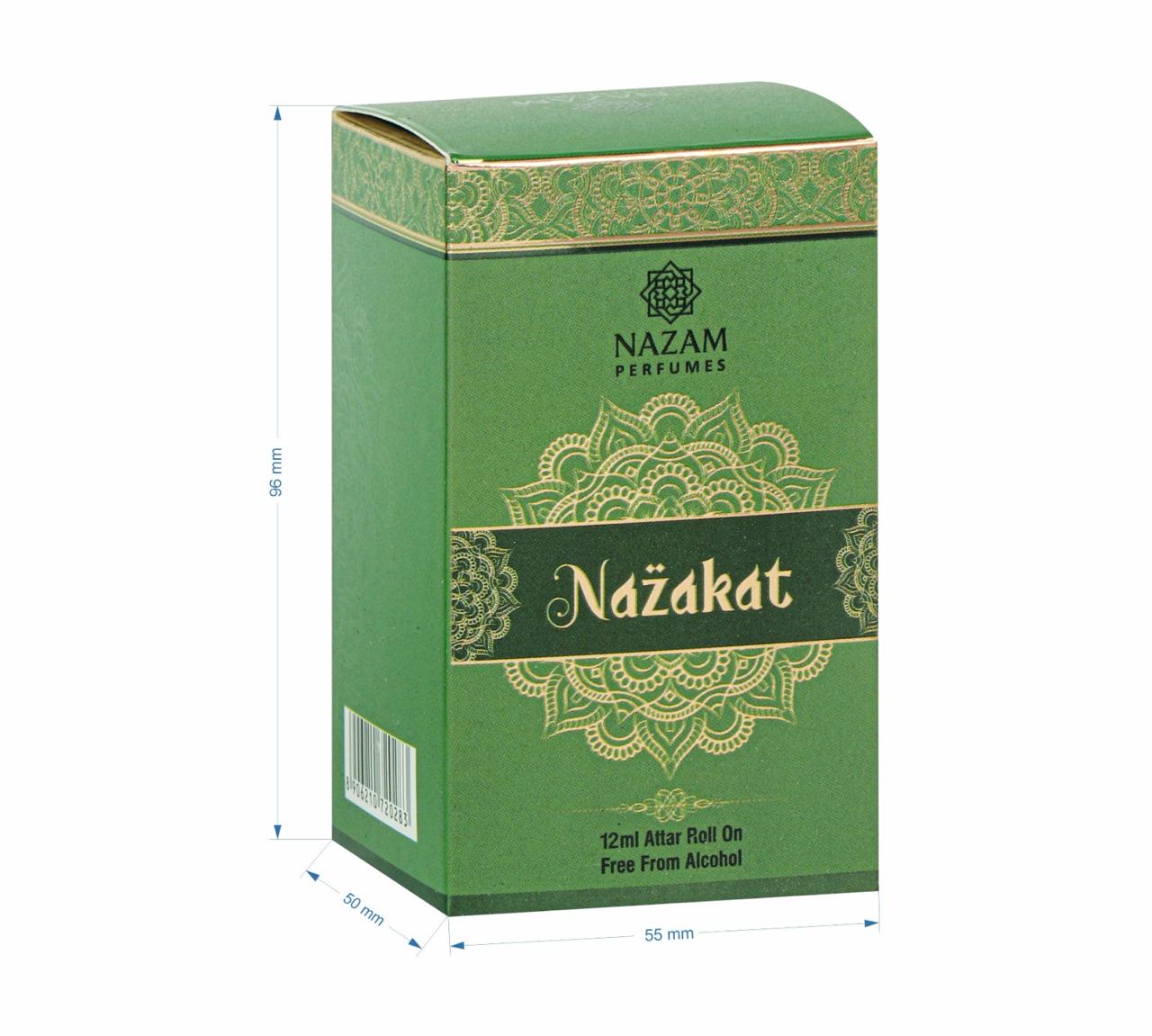 Nazam Perfumes Nazakat Attar Roll On – 12ml