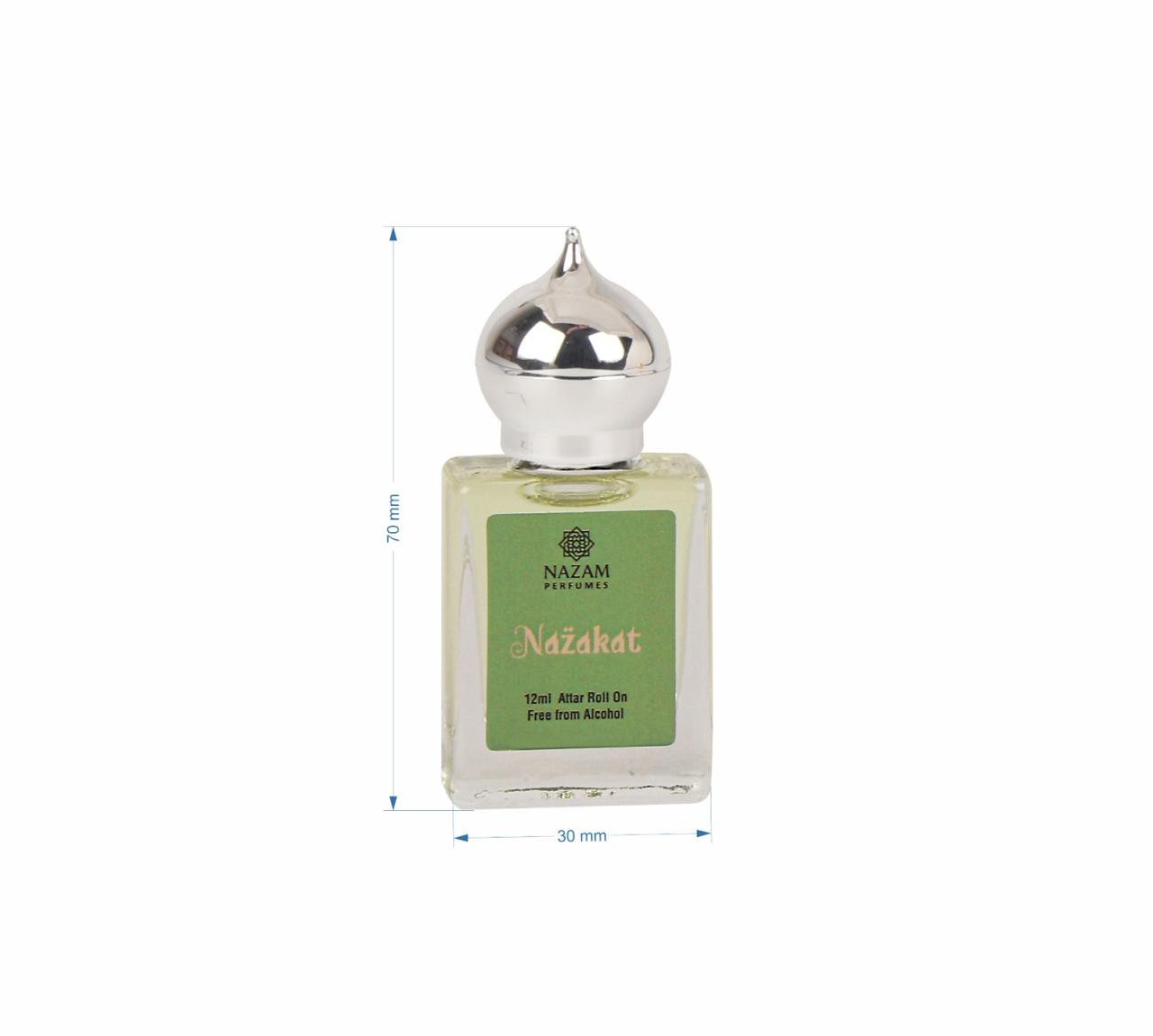 Nazam Perfumes Nazakat Attar Roll On – 12ml